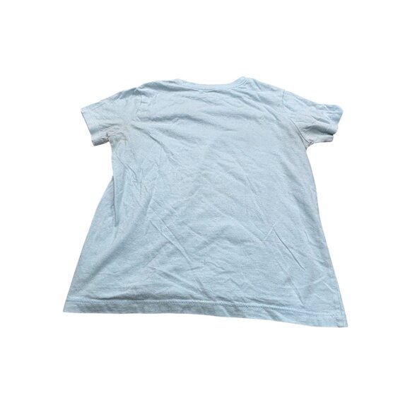 Nike Girls Light Blue Short Sleeve Tee Shirt - Picture 11 of 11